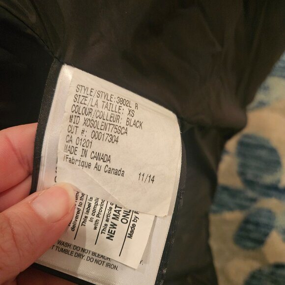 Canada Goose Shelburne Parka Black XS MINT Condition - Picture 6 of 10